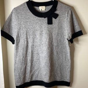 Kate Spade wool cashmere short sleeve top